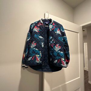 JoyLab Floral Bomber Jacket